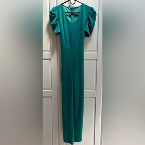 Elegant Teal Women's Pants